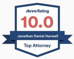 AVVO Rating | 10.0 | Jonathan Daniel Harwell | Top Attorney