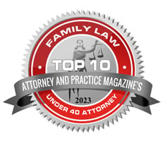 Attorney And Practice Magazine's | Top 10 Family Law Under 40 Attorney | 2023